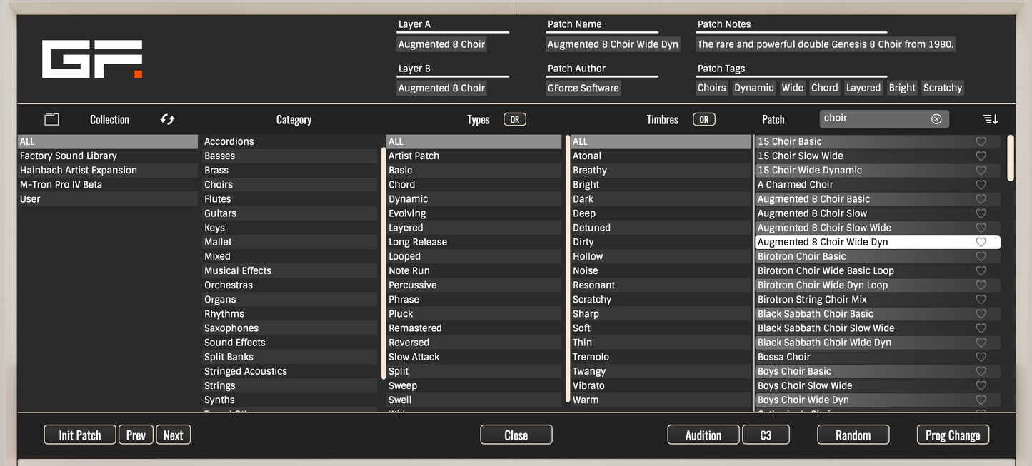 GForce Software - M-Tron Pro IV