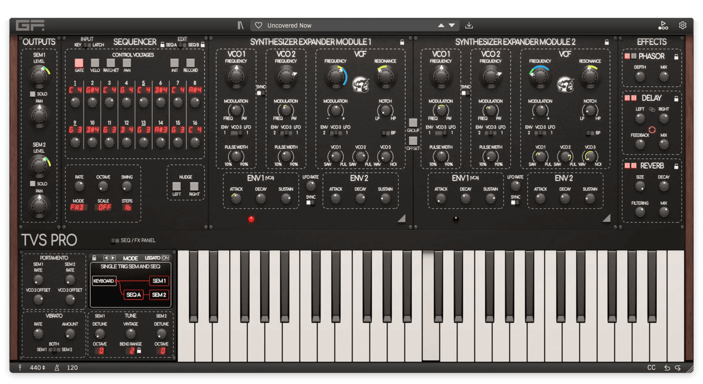 GForce Software - Oberheim TVS Pro