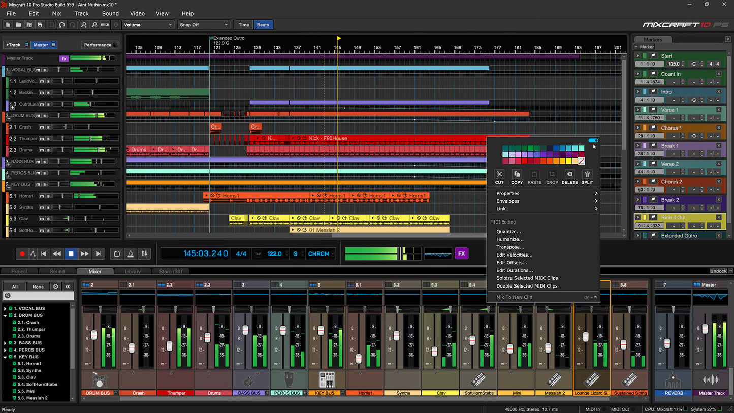 Acoustica - Mixcraft 10.6 Recording Studio