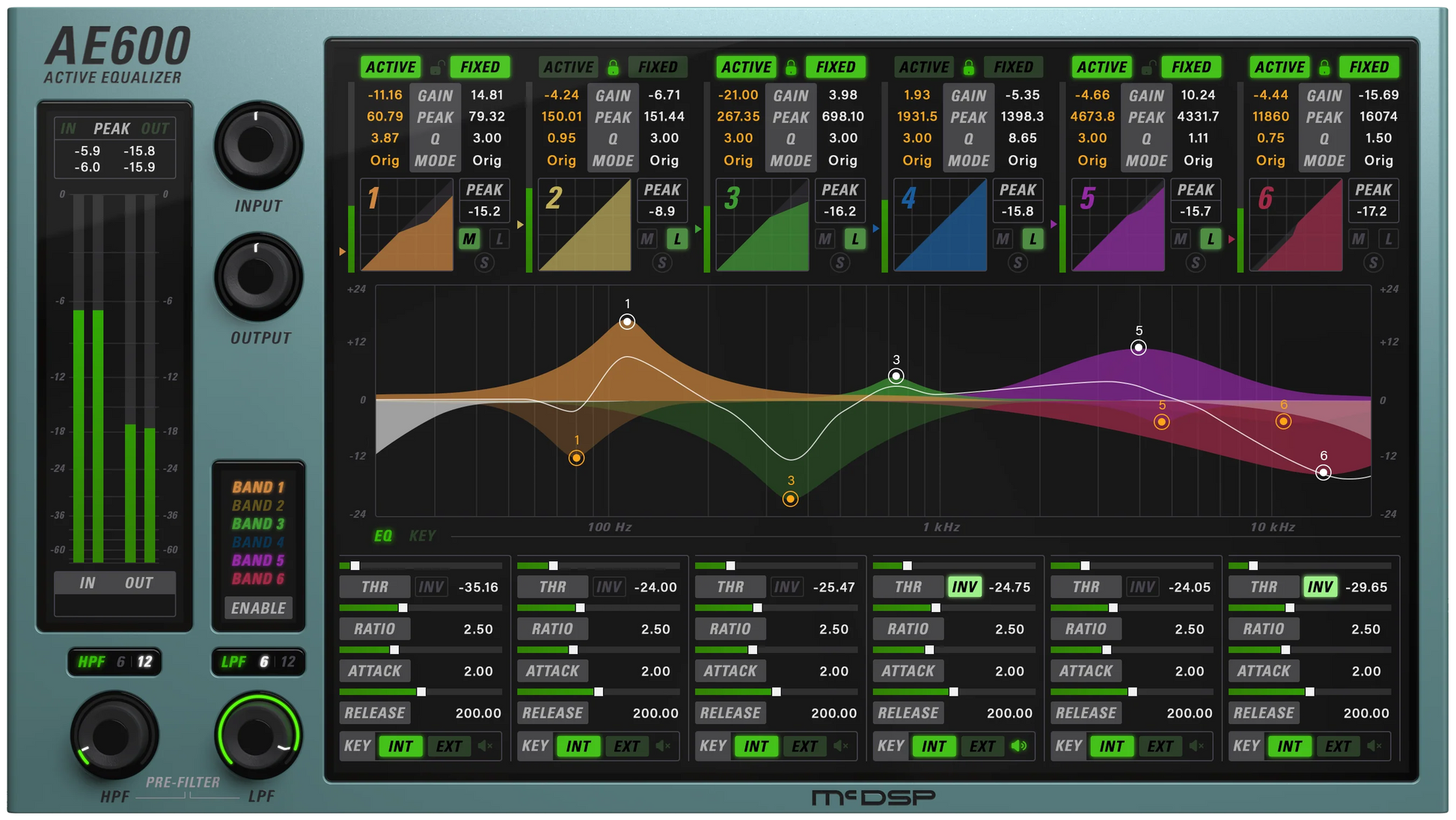 McDSP - AE600 Active EQ HD v7