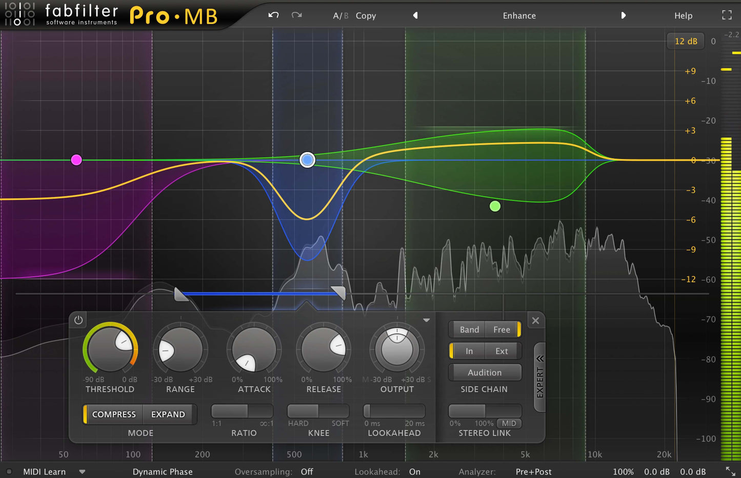 FabFilter Pro MB Multiband Compressor